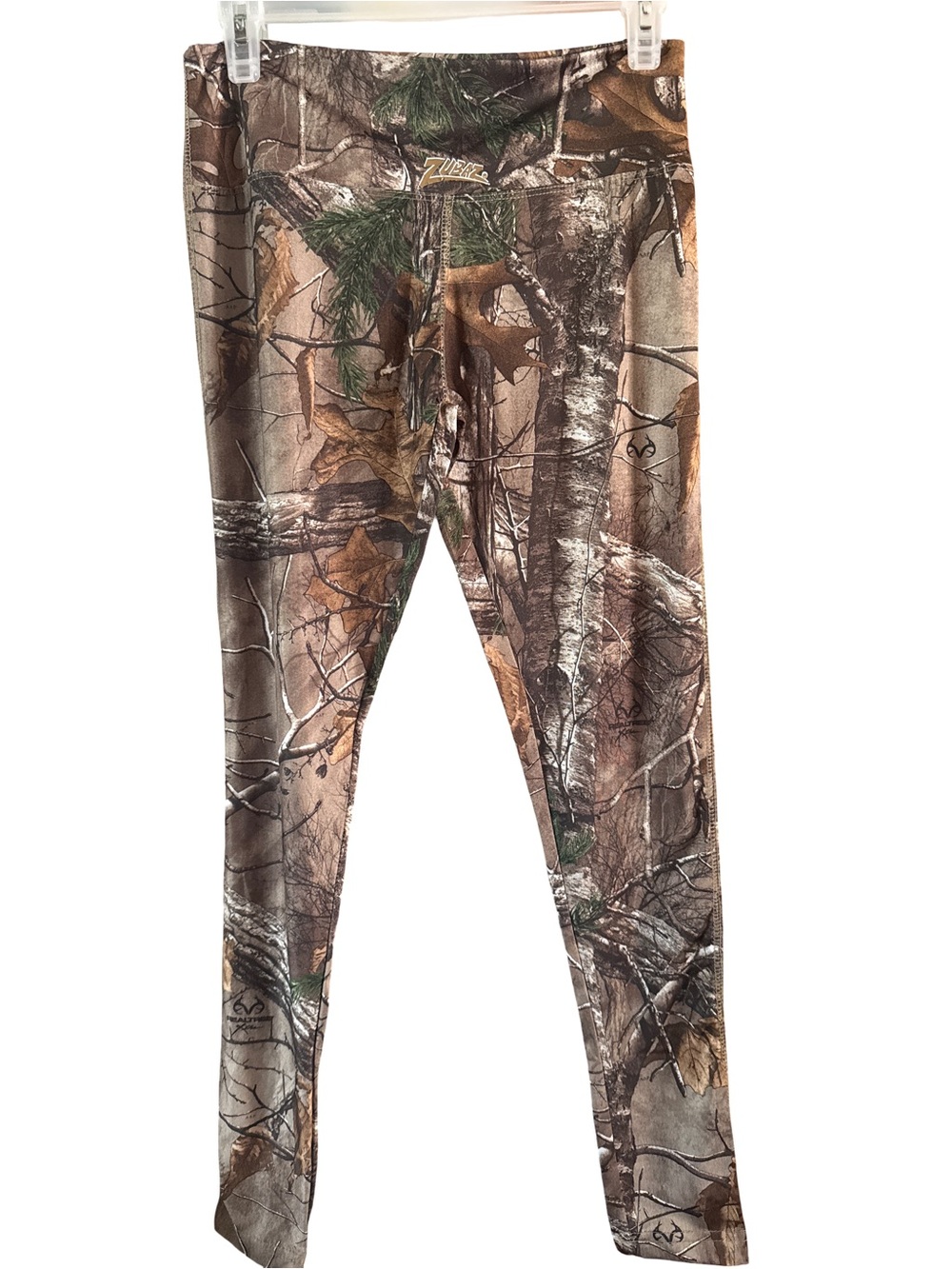 Zubaz Camo Leggings - Brown/Green